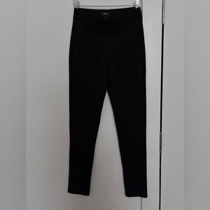 Theory Black Ankle Crop Leggings NEW
